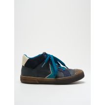 ACEBOS - Baskets bleu en cuir - Garçon - Taille 34 - Modz