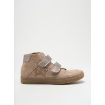 GBB - Baskets beige en cuir - Fille - Taille 34 - Modz