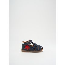 GBB - Sandales/Nu pieds bleu en cuir - Garçon - Taille 19 - Modz