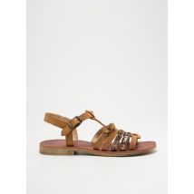 GBB - Sandales/Nu pieds marron en autre matiere - Fille - Taille 31 - Modz