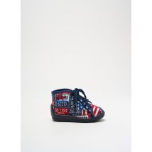 BELLAMY - Chaussons/Pantoufles bleu en textile - Garçon - Taille 19 - Modz