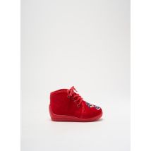BELLAMY - Chaussons/Pantoufles rouge en textile - Garçon - Taille 20 - Modz