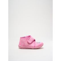 SUPERFIT - Chaussons/Pantoufles rose en textile - Fille - Taille 24 - Modz