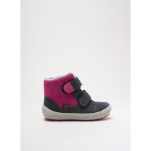 SUPERFIT - Bottines/Boots rose en textile - Fille - Taille 26 - Modz
