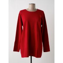 ALAIN MANOUKIAN - Pull rouge en acrylique - Femme - Taille 40 - Modz