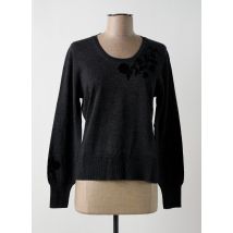 ALAIN MANOUKIAN - Pull gris en merinos - Femme - Taille 40 - Modz