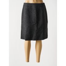 SAINT JAMES - Jupe mi-longue gris en laine vierge - Femme - Taille 44 - Modz