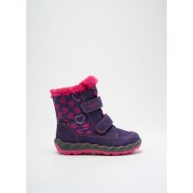 SUPERFIT - Bottines/Boots violet en textile - Fille - Taille 26 - Modz