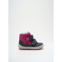 SUPERFIT - Baskets rose en cuir - Fille - Taille 24 - Modz