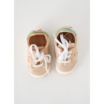 EASY PEASY - Baskets beige en cuir - Garçon - Taille 22 - Modz