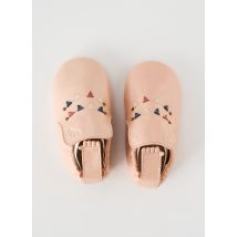 EASY PEASY - Chaussons/Pantoufles rose en cuir - Fille - Taille 18 - Modz
