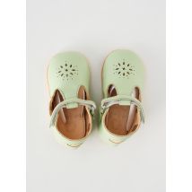 EASY PEASY - Sandales/Nu pieds vert en cuir - Fille - Taille 18 - Modz