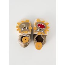 COOKOO BY GBB - Chaussons/Pantoufles marron en cuir - Garçon - Taille 17 - Modz