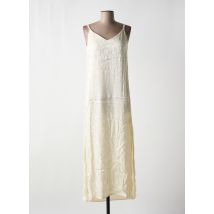 GRACE & MILA - Robe longue beige en viscose - Femme - Taille 38 - Modz