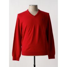 VICOMTEA - Pull rouge en coton - Homme - Taille XXL - Modz