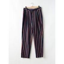 PEPE JEANS - Pantalon droit bleu en polyester - Femme - Taille 38 - Modz