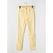 TOXIK3 - Jeans coupe slim jaune en coton - Femme - Taille 38 - Modz