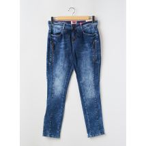 STREET ONE - Jeans coupe slim bleu en coton - Femme - Taille TU - Modz