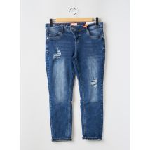 STREET ONE - Jeans coupe slim bleu en coton - Femme - Taille TU - Modz