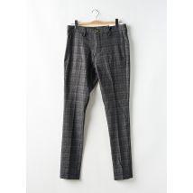 PRIVATE BLUE - Pantalon chino bleu en polyester - Homme - Taille TU - Modz