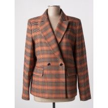 DIANA GALLESI - Blazer orange en polyester - Femme - Taille 44 - Modz