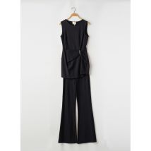 ANGELA DAVIS - Ensemble pantalon noir en viscose - Femme - Taille 36 - Modz
