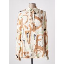 DIANA GALLESI - Blouse beige en viscose - Femme - Taille 44 - Modz