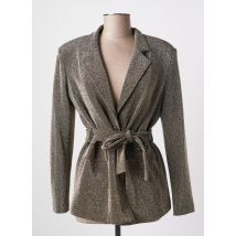 ANGELA DAVIS - Blazer or en polyamide - Femme - Taille 36 - Modz