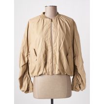 ANGELA DAVIS - Blouson beige en polyurethane - Femme - Taille 36 - Modz