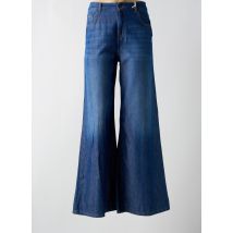 ANGELA DAVIS - Jeans coupe large bleu en coton - Femme - Taille 42 - Modz