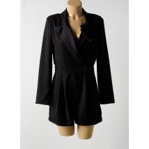ANGELA DAVIS - Combishort noir en polyester - Femme - Taille 38 - Modz