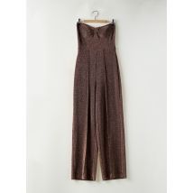 ANGELA DAVIS - Combi-pantalon marron en polyamide - Femme - Taille 36 - Modz