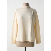 ZYGA - Pull beige en merinos - Femme - Taille 40 - Modz