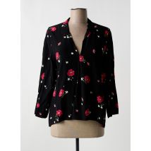 PABLO - Blouse noir en viscose - Femme - Taille 42 - Modz