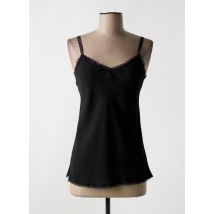NEW LILY - Top noir en polyester - Femme - Taille 40 - Modz
