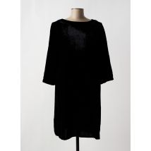 ZYGA - Robe mi-longue noir en viscose - Femme - Taille 42 - Modz