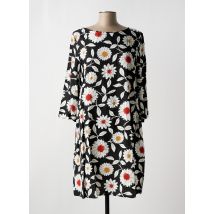ZYGA - Robe mi-longue noir en viscose - Femme - Taille 42 - Modz