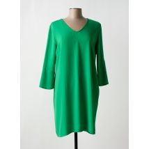 SIGNE NATURE - Robe courte vert en polyester - Femme - Taille 42 - Modz