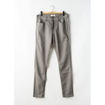 INDI & COLD - Pantalon slim gris en lyocell - Femme - Taille 44 - Modz