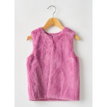 S.OLIVER - Gilet sans manche rose en polyester - Fille - Taille TU - Modz