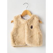 GARCIA - Gilet sans manche beige en polyester - Fille - Taille TU - Modz