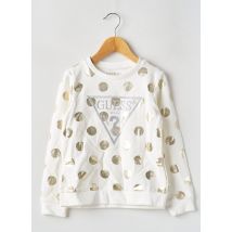 GUESS - Sweat-shirt beige en coton - Fille - Taille TU - Modz
