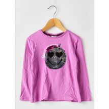 S.OLIVER - T-shirt rose en coton - Fille - Taille TU - Modz