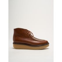SCHMOOVE - Bottines/Boots marron en cuir - Femme - Taille 36 - Modz