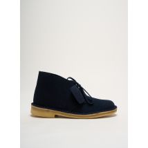 CLARKS - Bottines/Boots bleu en cuir - Garçon - Taille TU - Modz