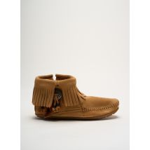 MINNETONKA - Bottines/Boots marron en cuir - Femme - Taille 36 - Modz