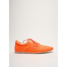 SCHMOOVE - Baskets orange en cuir - Homme - Taille 37 - Modz