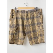 PETROL INDUSTRIES - Bermuda beige en coton - Femme - Taille 44 - Modz