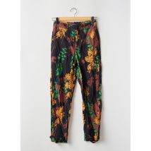 ASTRID BLACK LABEL - Pantalon droit marron en viscose - Femme - Taille 36 - Modz