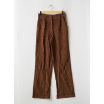 DAISY STREET - Pantalon large marron en coton - Femme - Taille 36 - Modz